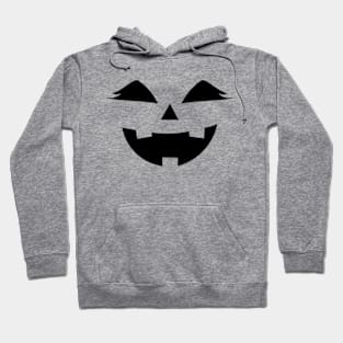 Cute Halloween Pumpkin Face Hoodie